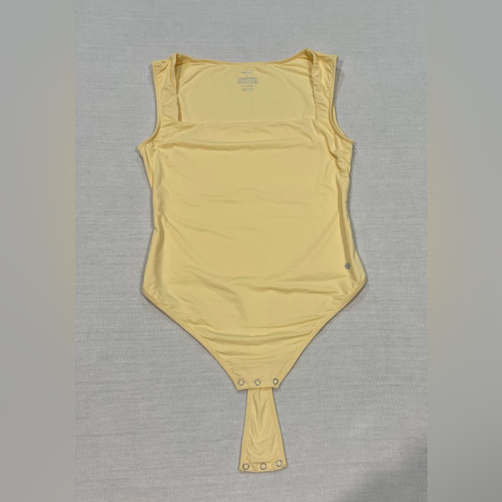 Popilush Yellow Modal Sculpting Cami Thong Size Large